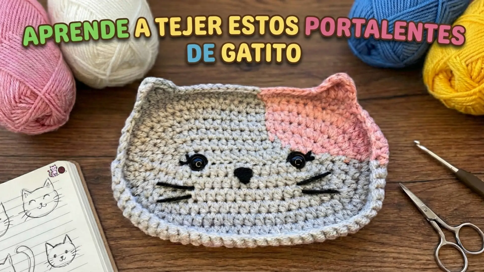 Patrón Porta Lentes de Gatito | Guía Definitiva de Protección y Estilo (Con Video) 2 Patrón Porta Lentes de Gatito | Guía Definitiva de Protección y Estilo (Con Video)